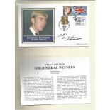 David Hemery signed Great British Gold Medal Winners FDC. Good Condition. All autographs are genuine