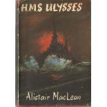 Malcom Sargent signed hardback book H. M. S Ulysses by the author Alistair Maclean signature on