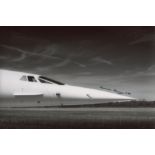 Concorde Designer. 8x12 inch photo signed by the late Sir Norman Harry who designed the iconic droop