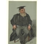 Vanity fair print collection. 2 prints headmasters/schoolteachers - St Pauls School and