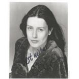 June Tabor signed 10x8 black and white photo. Good Condition. All autographs are genuine hand signed