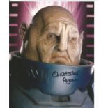 Dr Who Christopher Ryan signed 10x8 inch colour photo. Good Condition. All autographs are genuine