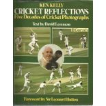 Cricket Ken Kelly Cricket Reflections Five Decades of Cricket Photographs hardback book signed on