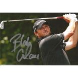Blake Adams signed 6x4 colour photo. American golfer. Good Condition. All autographs are genuine