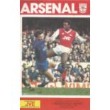 Football Vintage Programme Arsenal v Newcastle United The Today League Division One 14th April