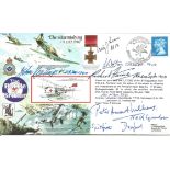 Battle of Britain Pilots multiple signed cover. RAFA1a Battle of Britain Skirmishing 1940 Signed 6