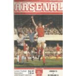 Football Vintage Programme London FA v An England XI London Football Association Centenary Match