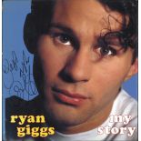 Football Ryan Giggs signed hardback book titled My Story signature on the cover. Good Condition. All