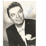 Guy Mitchell signed 6x4 black and white photo. Good Condition. All autographs are genuine hand