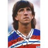 Paul Mariner signed 6x4 colour photo in England kit. Good Condition. All autographs are genuine hand