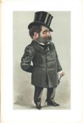 Vanity Fair Examiner of Plays. Subject Piggott. 11/1/1890. These prints were issued by the Vanity