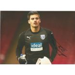 Football Jonathan Bond signed 8x12 colour photo pictured while playing for West Bromwich Albion.