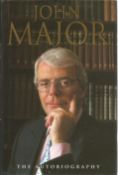 John Major signed hardback book titled The Autobiography signed on an inside page. 774 pages. Good