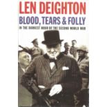 World War Two Hardback Book Blood Tears and Folly In the Darkest Hour of the Second World War by the