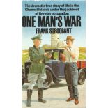 Frank Stroobant signed paperback book titled One Man's War the dramatic true story of life in the