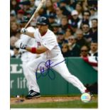 Baseball Adam Stern 10x8 signed colour photo pictured in action for the Boston Red Sox. Adam James