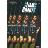 Football The Liam Brady Story softback book signed inside by the Republic of Ireland legend. Good