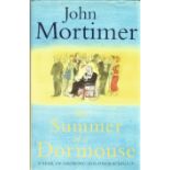 John Mortimer signed hardback book titled The Summer of a Doormouse dedicated. 212 pages. Good