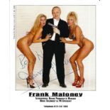 Boxing Frank Maloney signed 5x4 colour promo photo. Kellie Maloney (born Francis Frank Maloney,