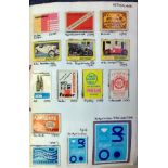 Worldwide vintage matchbox collection housed in lever arch folder over 100 pages of interesting