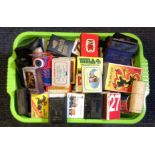 Worldwide vintage matchbox collection over 70 boxes and sleeves from around the world dating back