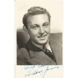 Allan Jones signed 6x4 black and white photo. Circa 1941. Good Condition. All autographs are genuine