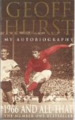 Football Geoff Hurst softback book titled My Autobiography 1966 and All That signed on the inside