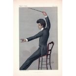 Vanity Fair Cavalleria Rusticana. Subject Mascagni. 24/8/1893. These prints were issued by the