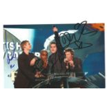 Blue signed 10x8 colour photo. Good Condition. All autographs are genuine hand signed and come