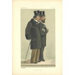 Vanity Fair Power and Place. Subject Disraeli/Corrie. 16/12/1879. These prints were issued by the