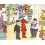 Mr Benn. 8x10 photo from the children's TV series 'Mr Benn' signed by series narrator Ray Brooks who