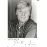 Martin Jarvis signed 6x4 black and white photo. Martin Jarvis, OBE (born 4 August 1941) is an