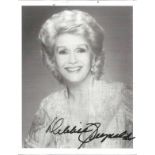 Debbie Reynolds signed 6x4 black and white photo. Good Condition. All autographs are genuine hand