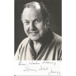 Harry Towb signed 6x4 black and white photo. Good Condition. All autographs are genuine hand