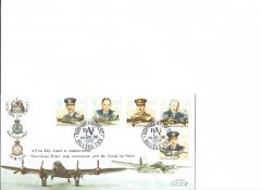 1986 RAF Newark on Trent Official FDC. Catalogue value £45. Good Condition. All autographs are