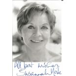 Susannah York signed 6x4 black and white photo. Susannah Yolande Fletcher (9 January 1939 - 15