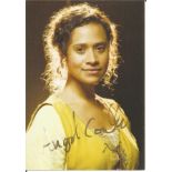 Angel Coulby signed 6x4 Merlin colour photo. Angel Leonie Coulby is an English actress in film,