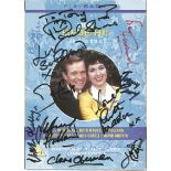 HI DE HI multi signed DVD sleeve includes 11 signatures from the cast of BBC comedy show includes