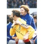 RANGERS 1978, football autographed 12 x 8 photo, a superb image depicting ALEX MacDONALD and