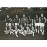 GEOFF HURST 1966, football autographed 12 x 8 photo, a superb image depicting West Ham United