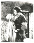Olivia de Haviland signed 10x8 black and white photo from Robin Hood. Dedicated. Good Condition. All