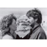 Shirley Valentine. 8x12 inch photo from the Oscar winning romantic movie Shirley Valentine signed by