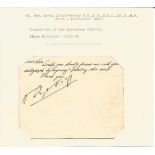 David Lloyd George signature piece. Chancellor of the exchequer 1908-15 and Prime minister 1916-