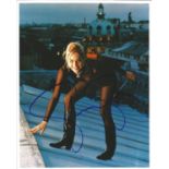 Sharon Stone signed 8x12 colour photo. Good Condition. All autographs are genuine hand signed and