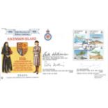 Ascension Islands 10th Anniversary of the Liberation SSAFA Centenary FDC No. 579 of 1000. Signed