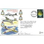 40th Anniversary of Canberra Aircraft 13 May 1989 signed FDC No. 486 of 795. Signed by Wing