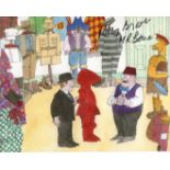 Mr Benn. 8x10 photo from the children's TV series 'Mr Benn' signed by actor Ray Brooks who was