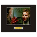 Stunning Display! Nightbreed Craig Scheffer hand signed professionally mounted display. This