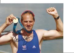 Steve Redgrave signed 10x8 colour photo from Sydney 2000. Good Condition. All autographs are genuine
