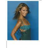 Rachel Stevens signed 10x8 colour photo. Good Condition. All autographs are genuine hand signed